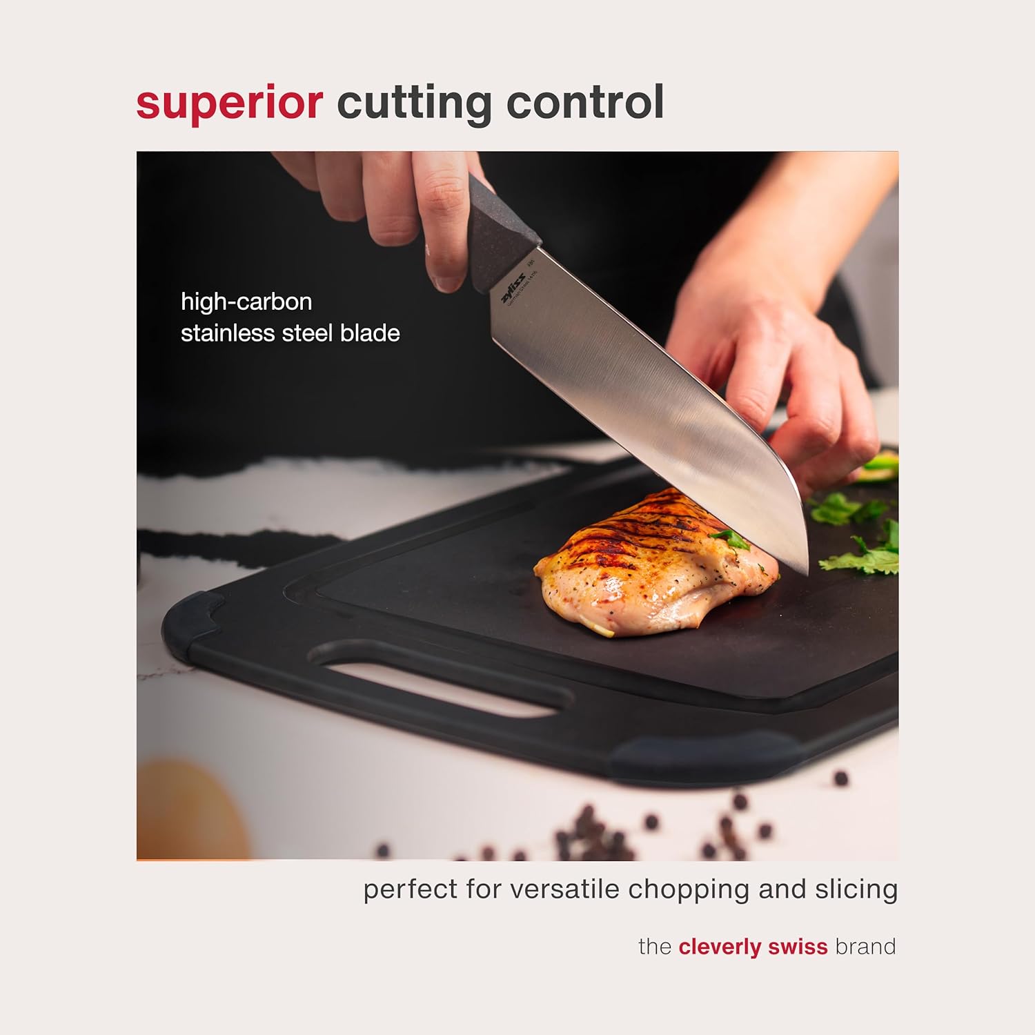 Zyliss Santoku Knife – 5.9" / 15 cm
