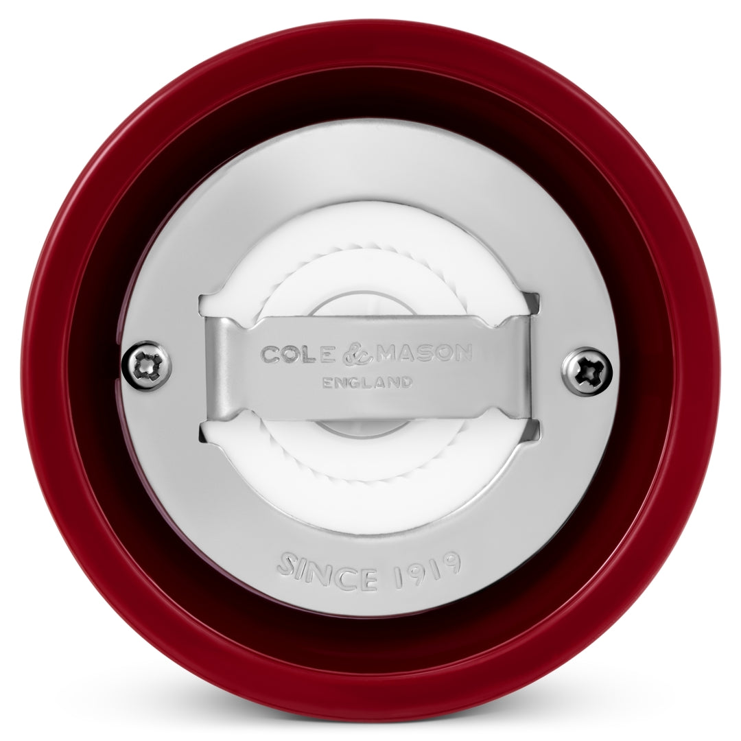 Cole & Mason London Salt & Pepper Mill Gift Set – Red Acrylic