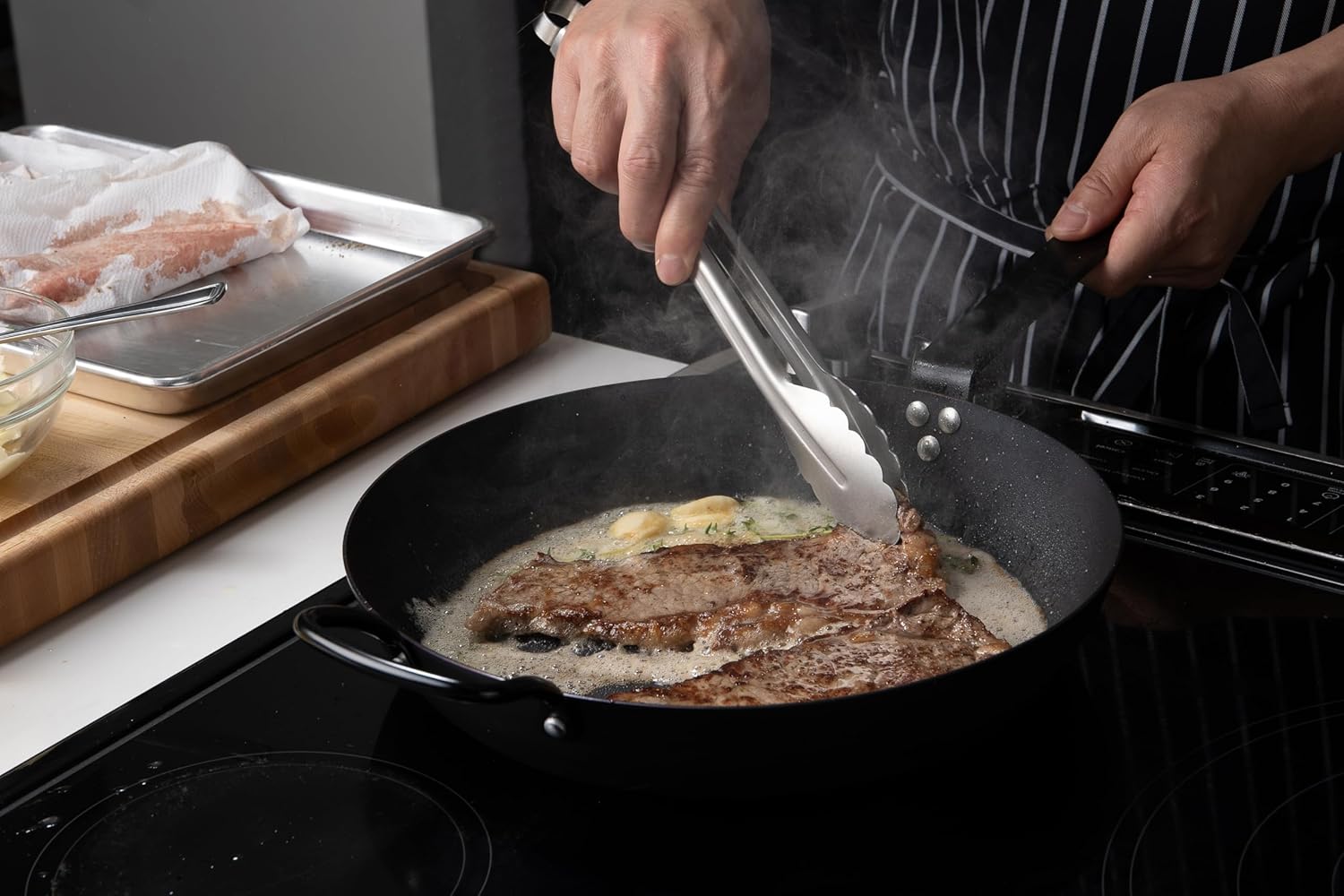 Cuisipro Locking Tongs – Stainless Steel, 16" / 40.6cm Cuisipro by Kitchen Niche