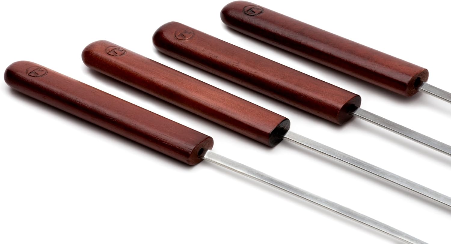Outset Rosewood Set of 4 Barbecue Skewers 20"