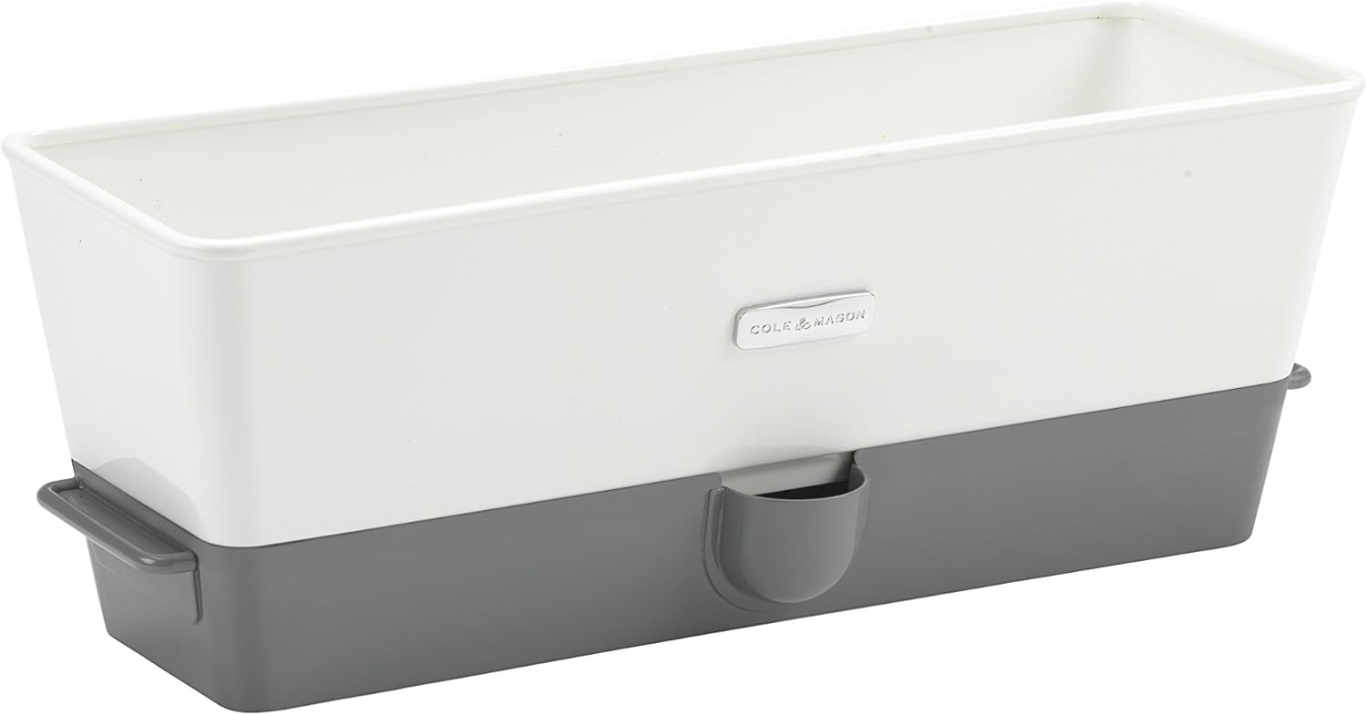 Cole & Mason Burwell Self-Watering Potted Herb Keeper – Triple