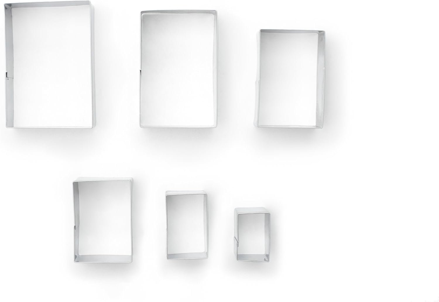 Fox Run Rectangle Cookie Cutter Set