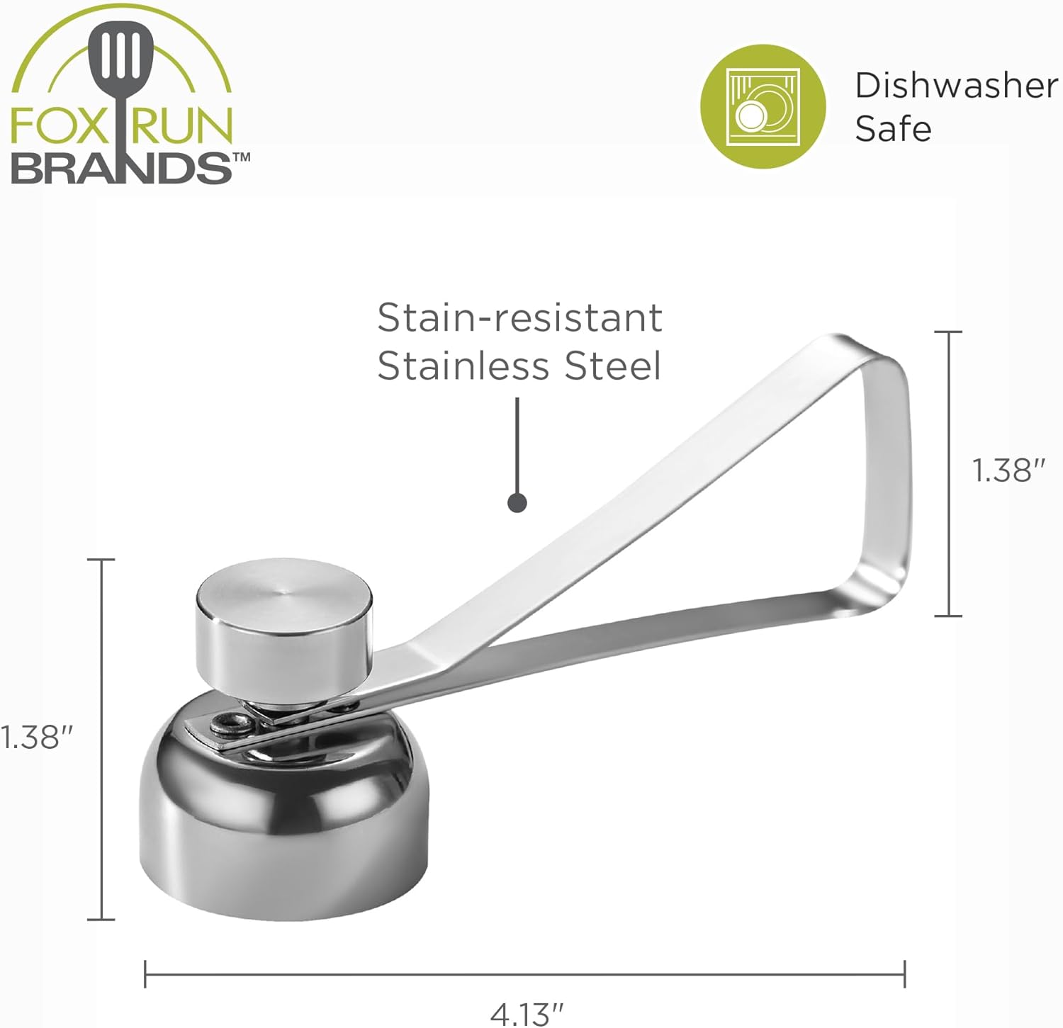 Fox Run Stainless Steel Egg Cracker