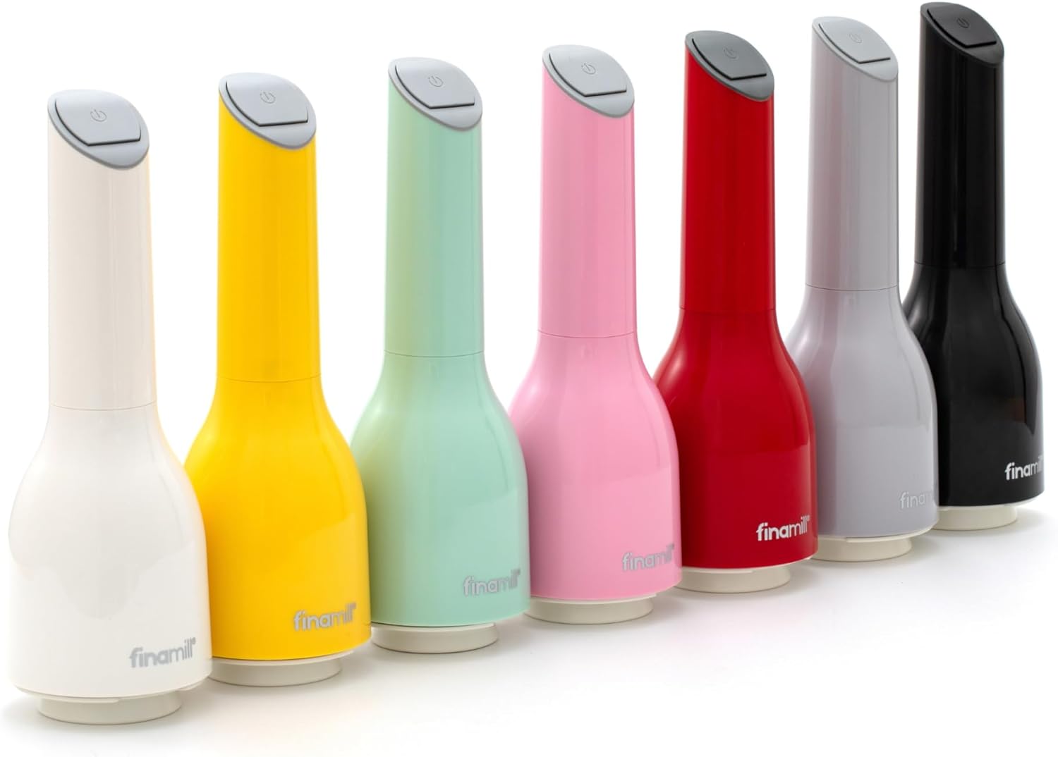 FinaMill Electric Pepper & Spice Grinder with 2 Pods – Stone