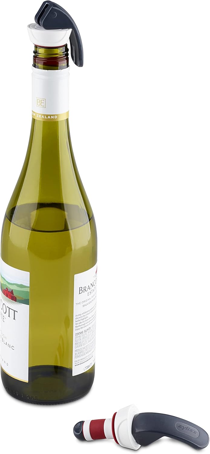 Zyliss Bottle Stoppers – 2pc Carded Set by Kitchen Niche