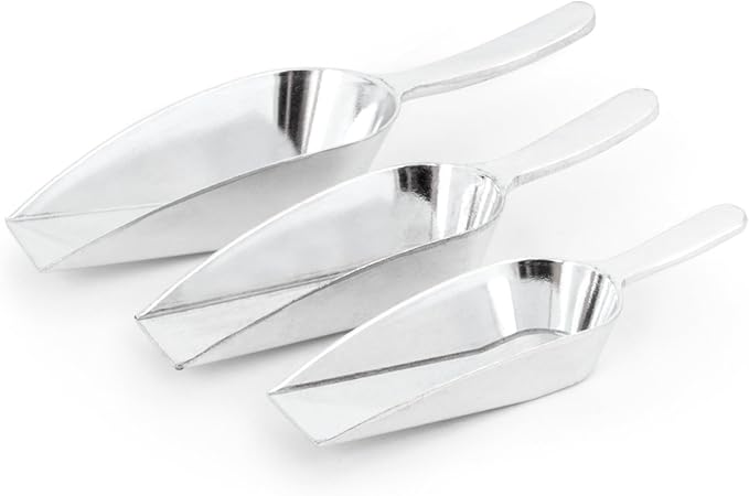 Fox Run Aluminum Scoop Set of 3