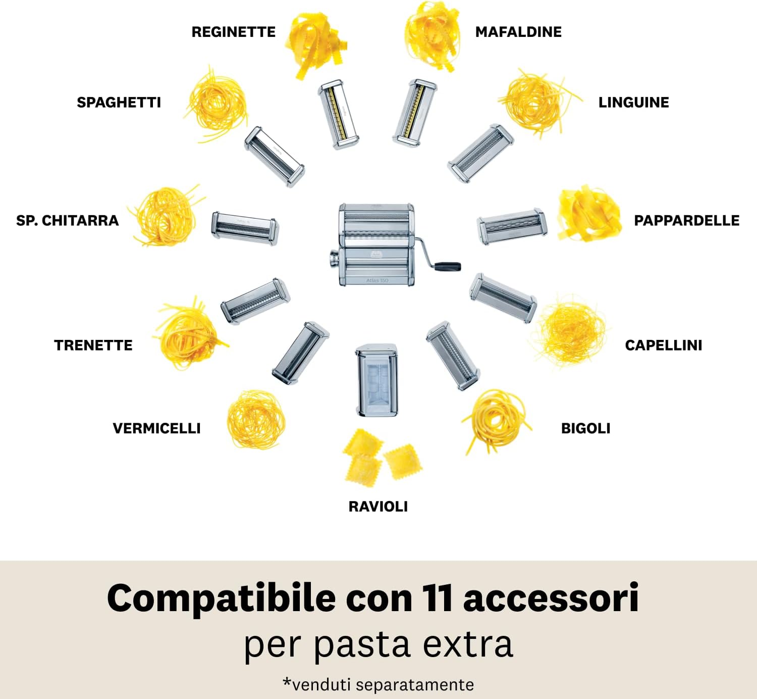 Marcato Atlas 150 Slide Pasta Machine