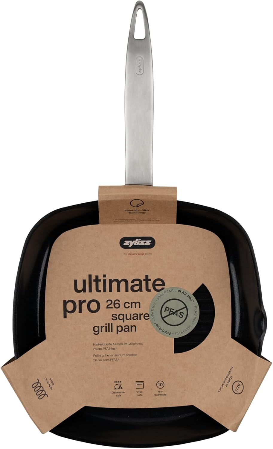 Zyliss Ultimate Pro Grill Pan – 28 x 28 cm by Kitchen Niche