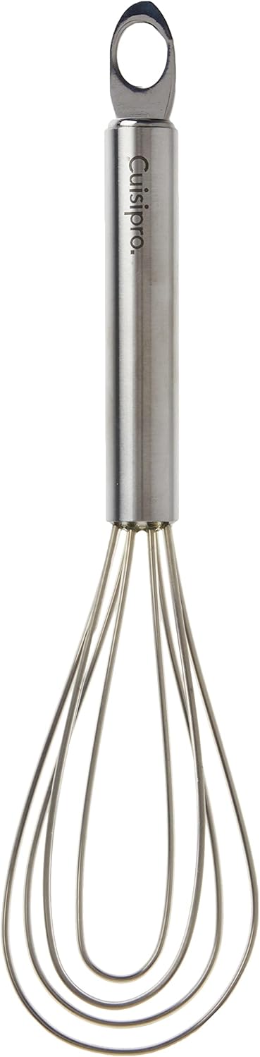 Cuisipro Flat Whisk (4 wires) – 8" / 20 cm – Silicone Frosted Cuisipro by Kitchen Niche