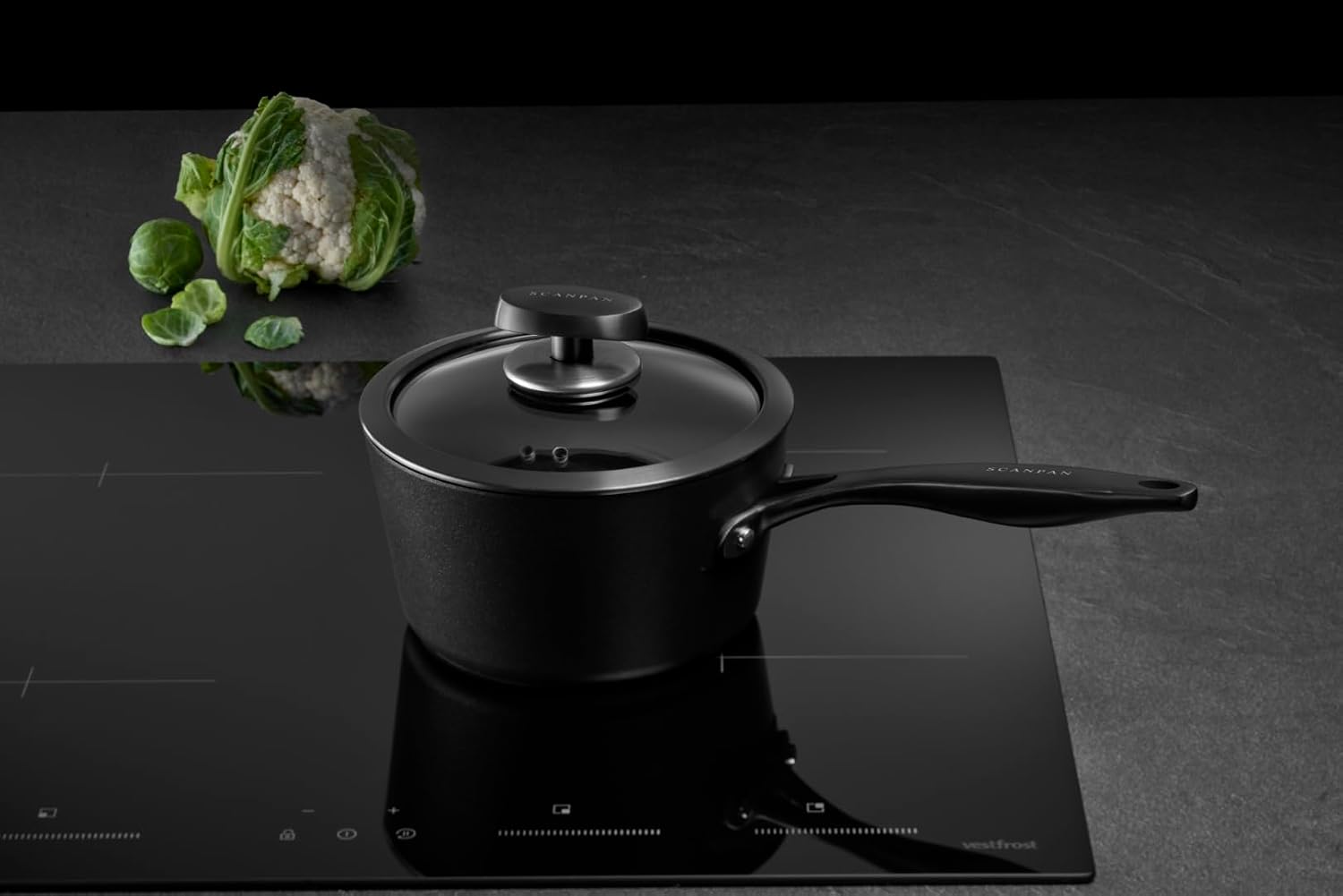 Scanpan Pro SB+ Induction Deep Sauté Pan with Lid – 26 cm / 3.7 L
