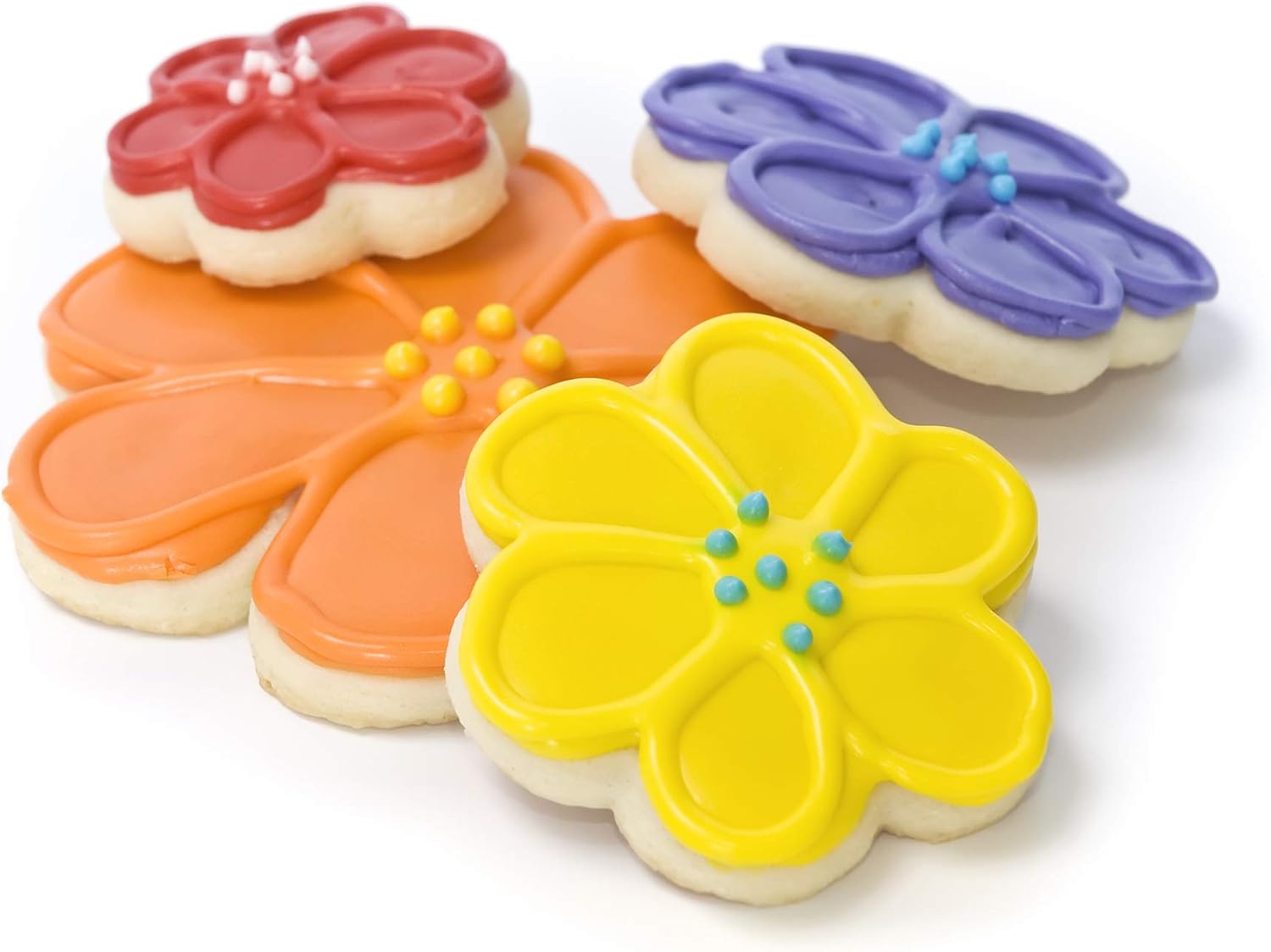 Fox Run Flower Cookie Cutter Set