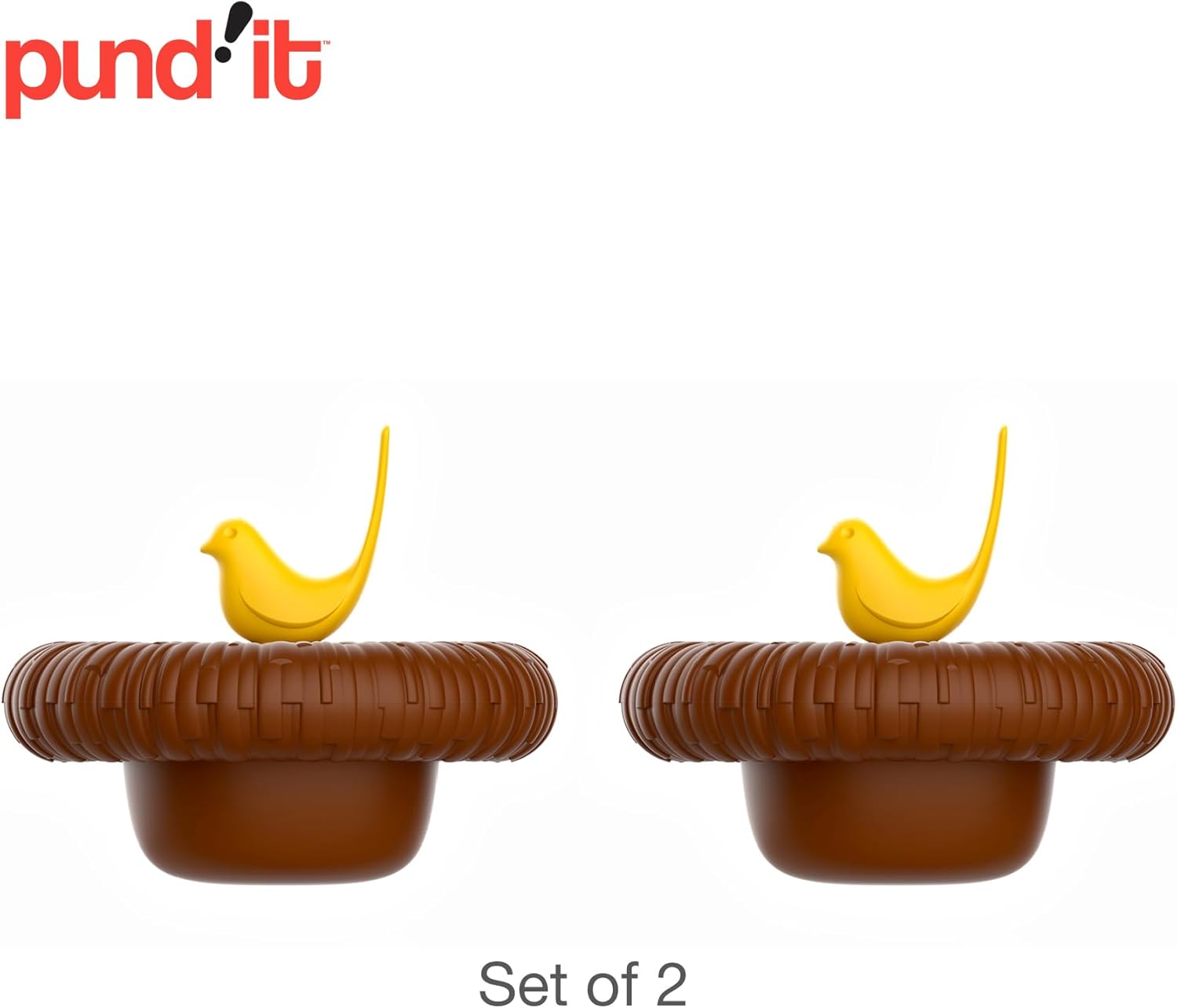 Pundit Perched Eggs Silicone Egg Poachers, Set of 2