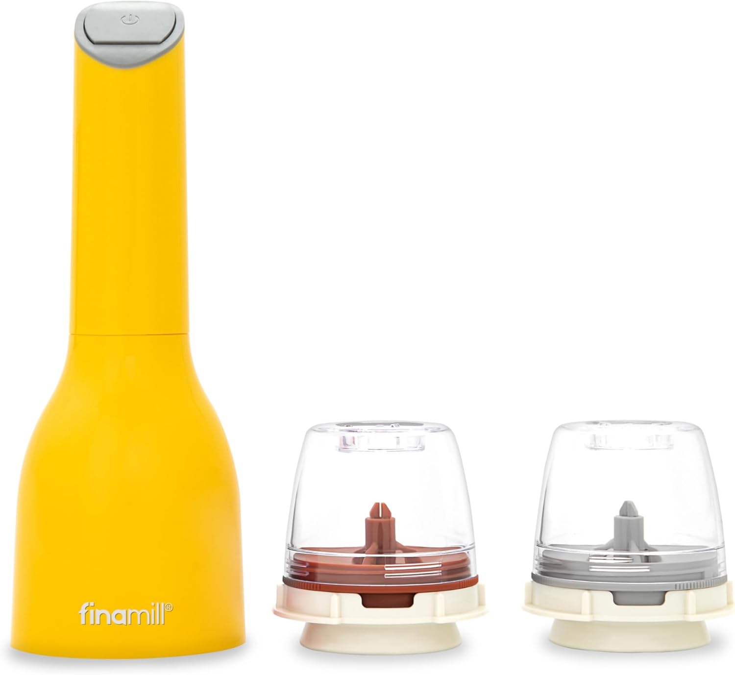 FinaMill Electric Pepper & Spice Grinder with 2 Pods – Canary