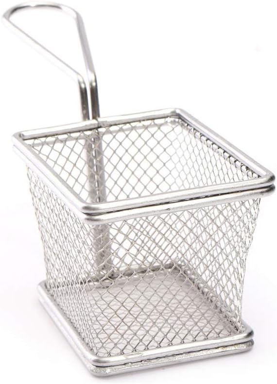 Cuisinox Personal French Fry Basket – 10cm wide x 13cm long x 8cm high by Kitchen Niche