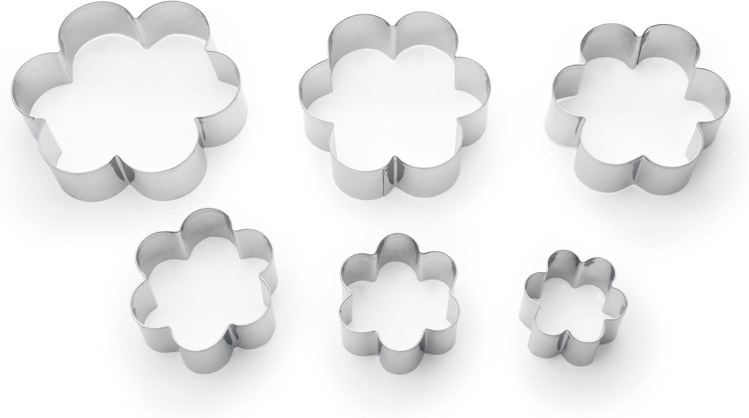 Fox Run Flower Cookie Cutter Set
