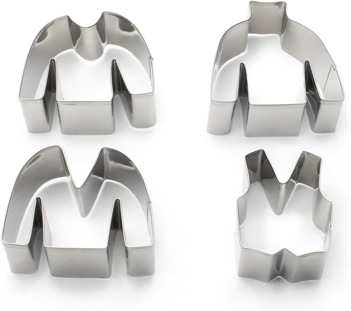 Fox Run Ugly Sweater Cookie Cutter Set