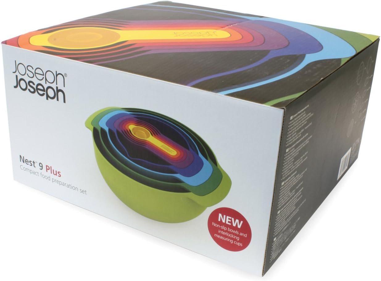 Joseph Joseph Nest 9 Plus Prep Set – Assorted Joseph Joseph by Kitchen Niche
