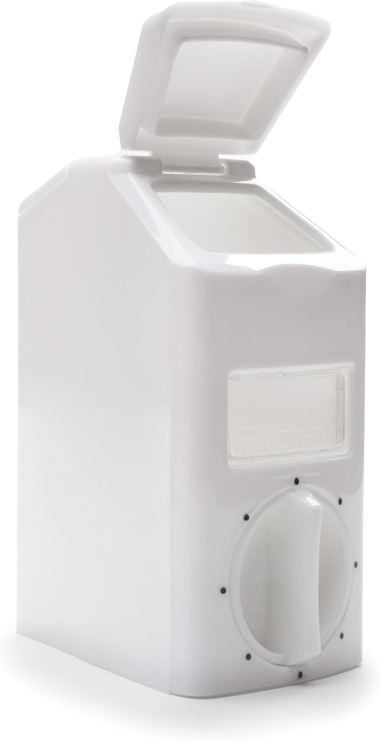 KitchenArt White Select-A-Spice Auto-Measure Spice Carousel