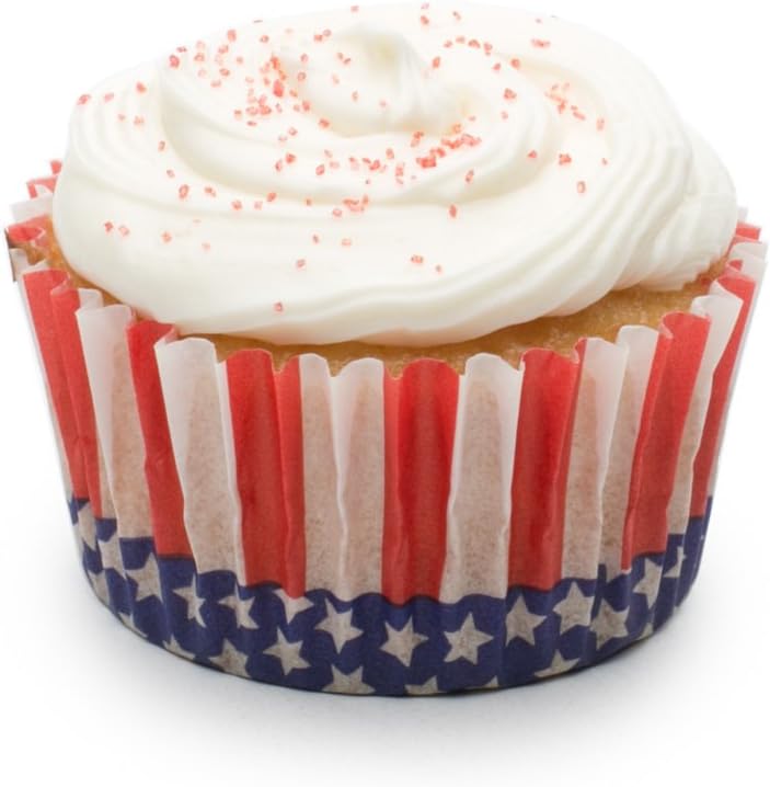 Fox Run Patriotic United States Baking Cup Set of 50