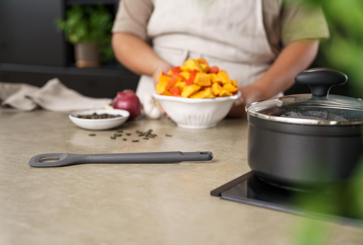 Zyliss Mixing Spoon – Square by Kitchen Niche