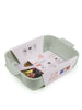 Peugeot Appolia Ceramic Baking Dish – Rectangular, Sage Green – 25 cm
