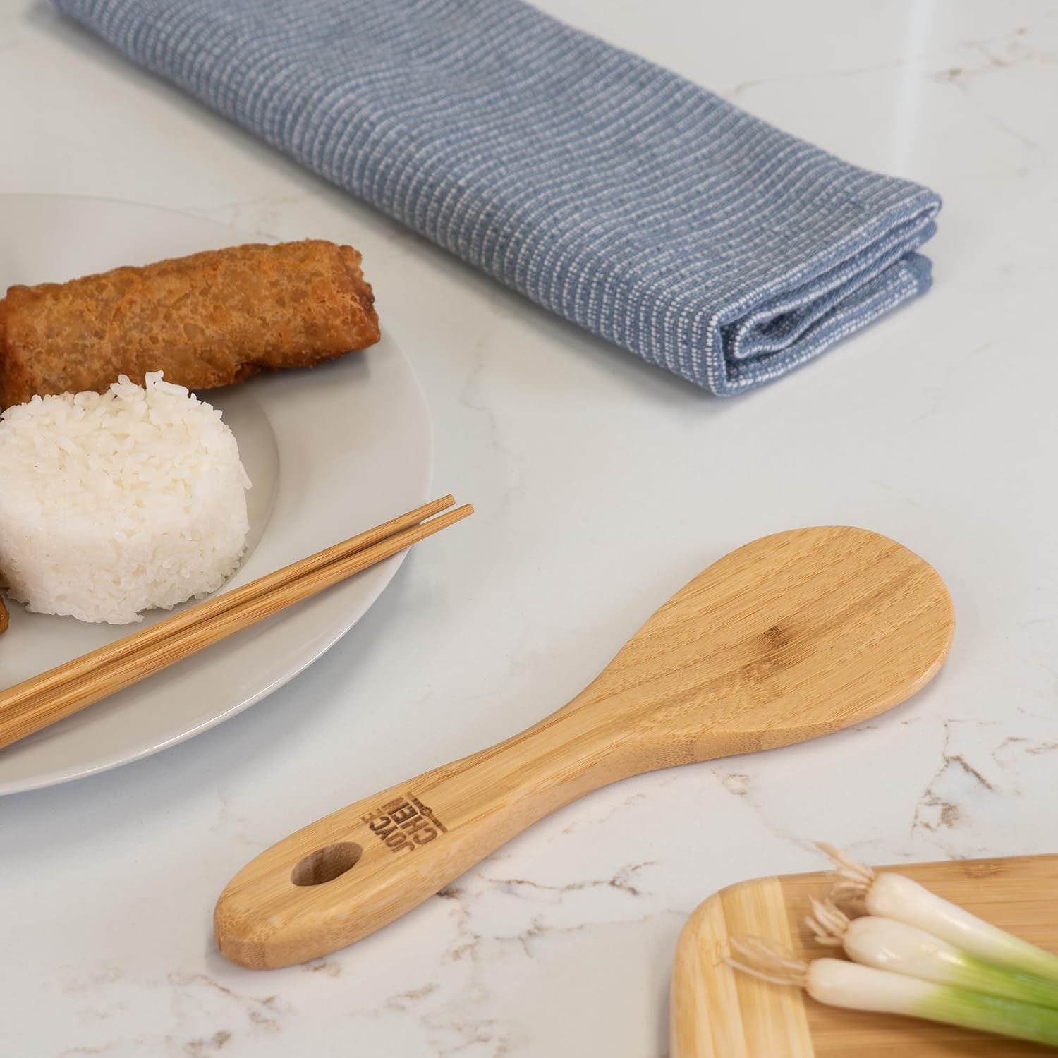 Joyce Chen Burnished Bamboo Rice Paddle – 9"