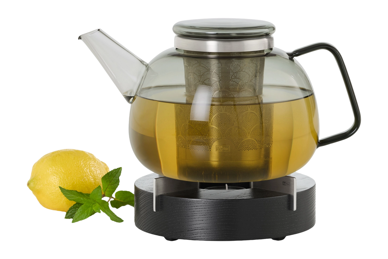 AdHoc New Yuna Teapot - Grey Glass