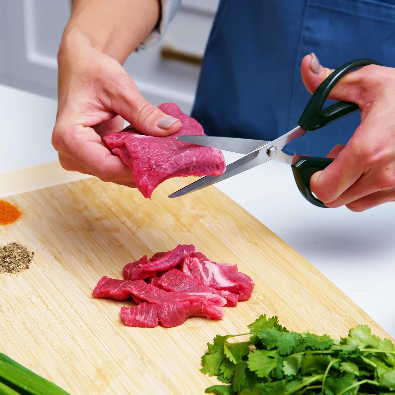 Joyce Chen Deluxe Unlimited Kitchen Scissors – Dark Olive