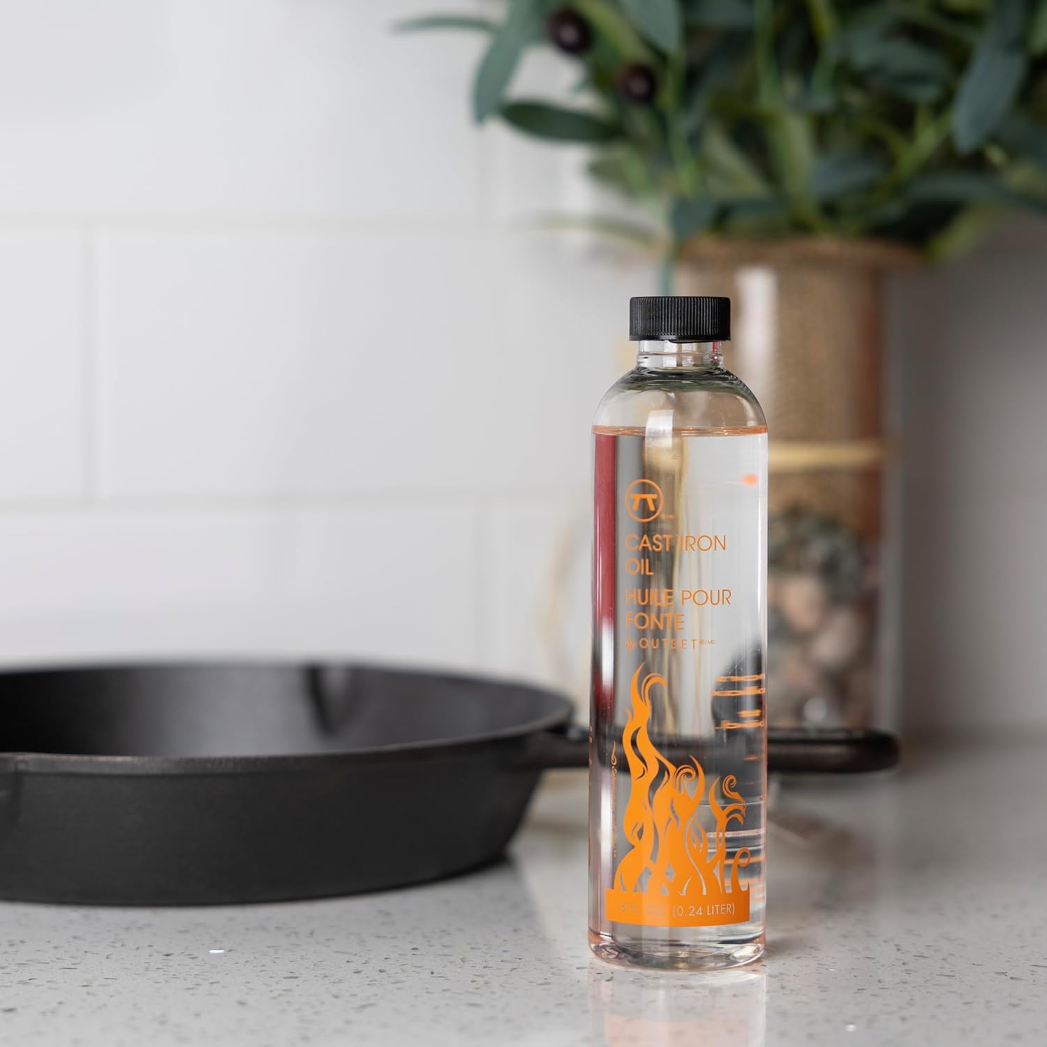 Outset Cast Iron Oil 8 oz