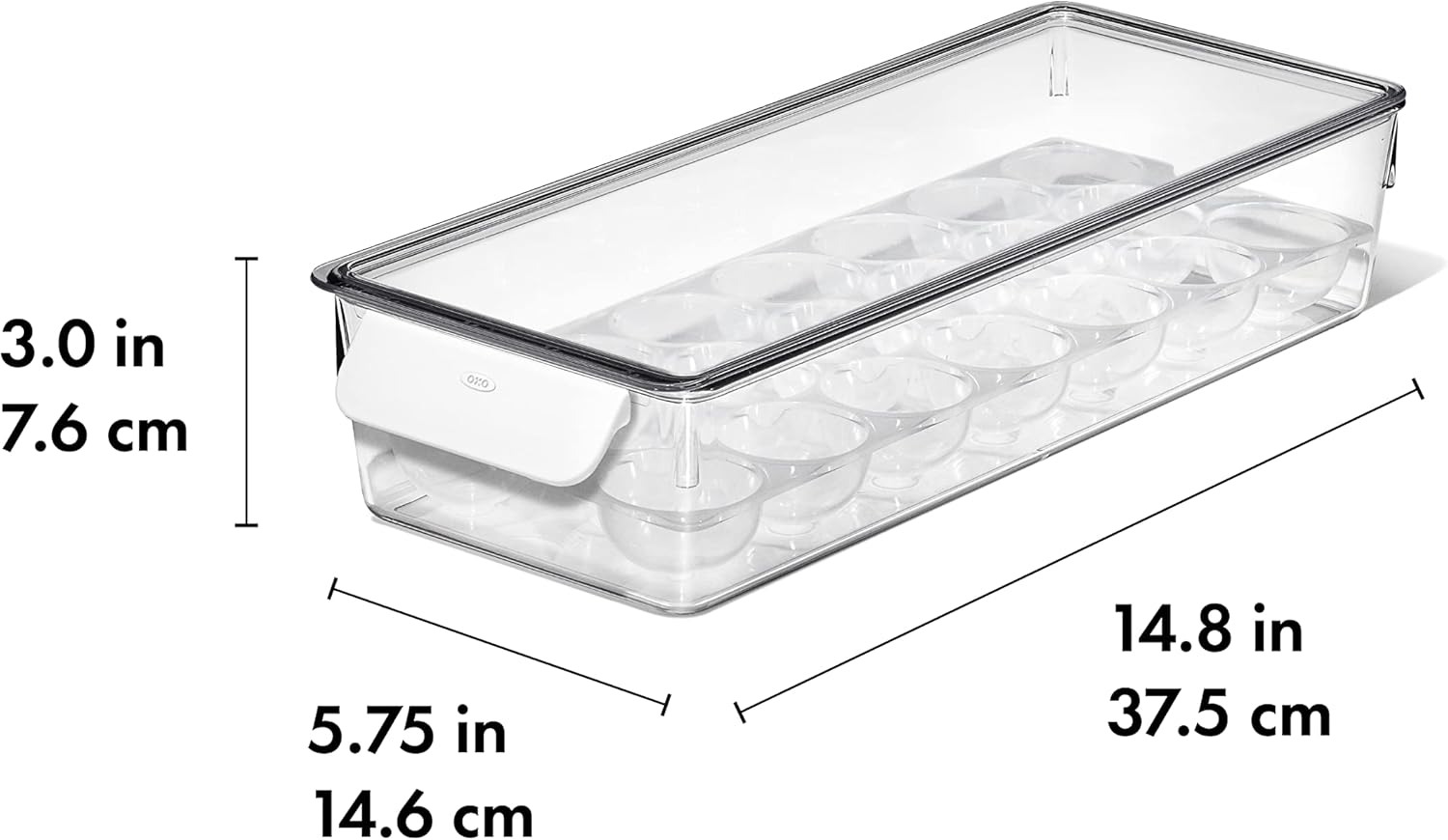 OXO Good Grips Fridge Egg Bin with Lid