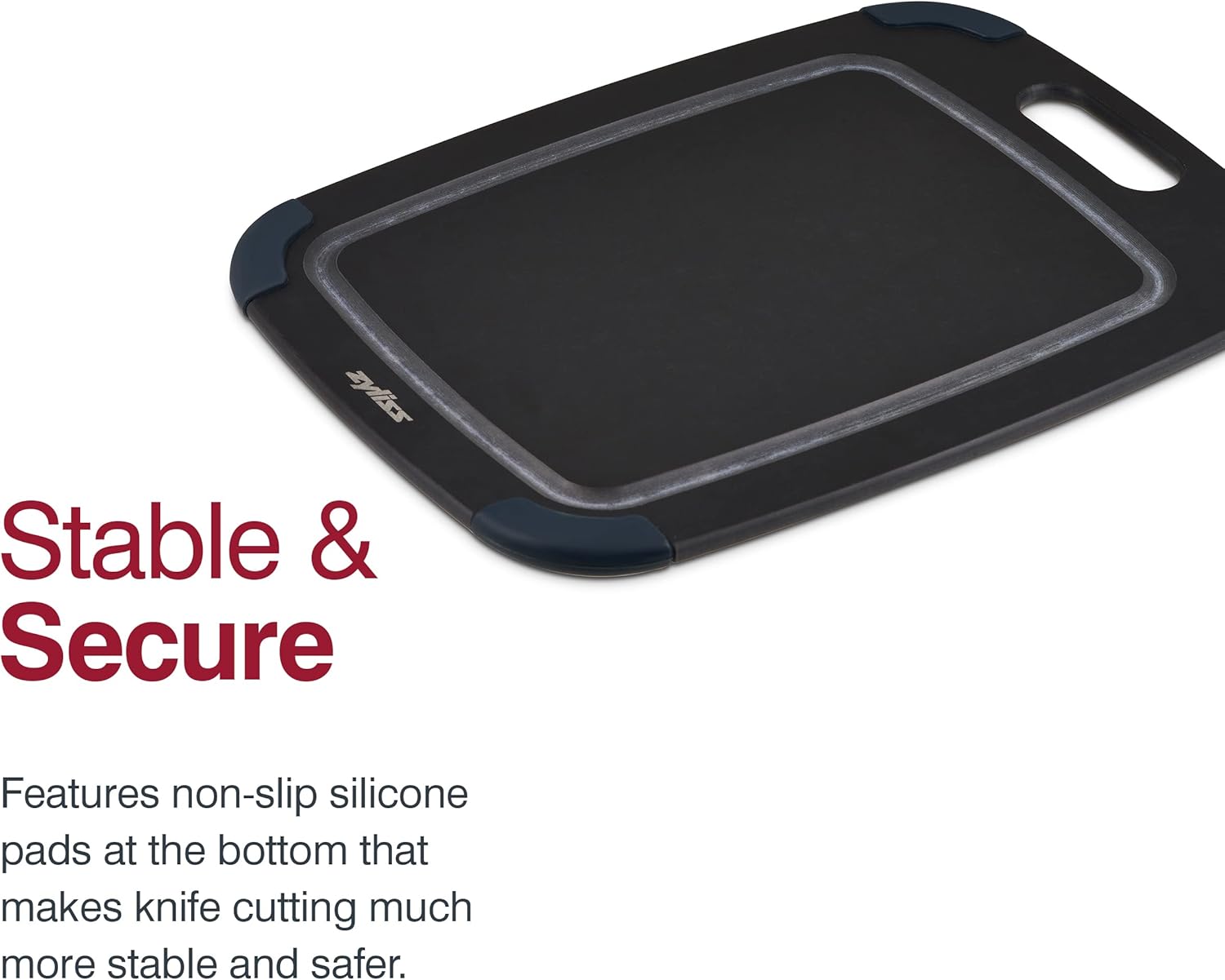 Zyliss Wood Fibre Cutting Board – Small by Kitchen Niche