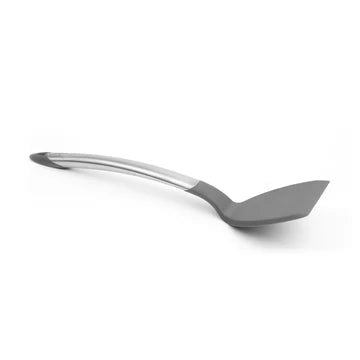 Cuisipro Silicone Turner – 12.5" / 32 cm – Grey (LFGB Silicone) Cuisipro by Kitchen Niche