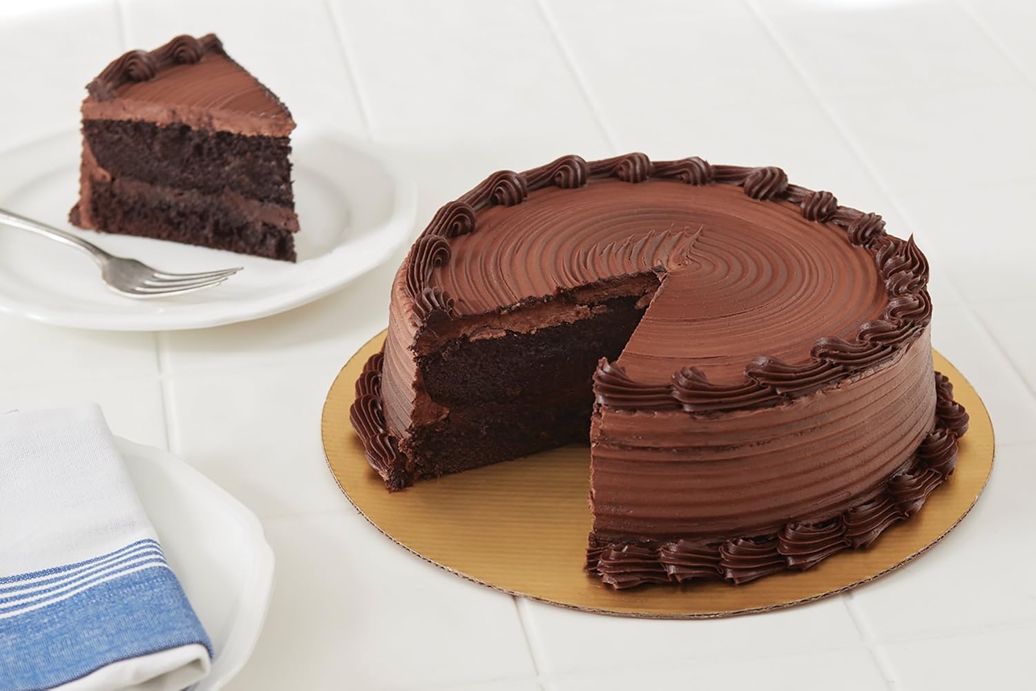 Fox Run Round Gold Cake Base 10" Set of 12