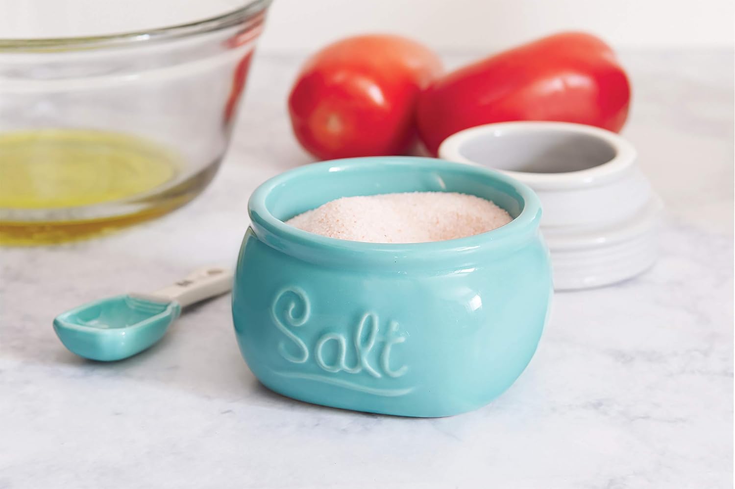 Fox Run Mason Jar Salt Cellar with Spoon