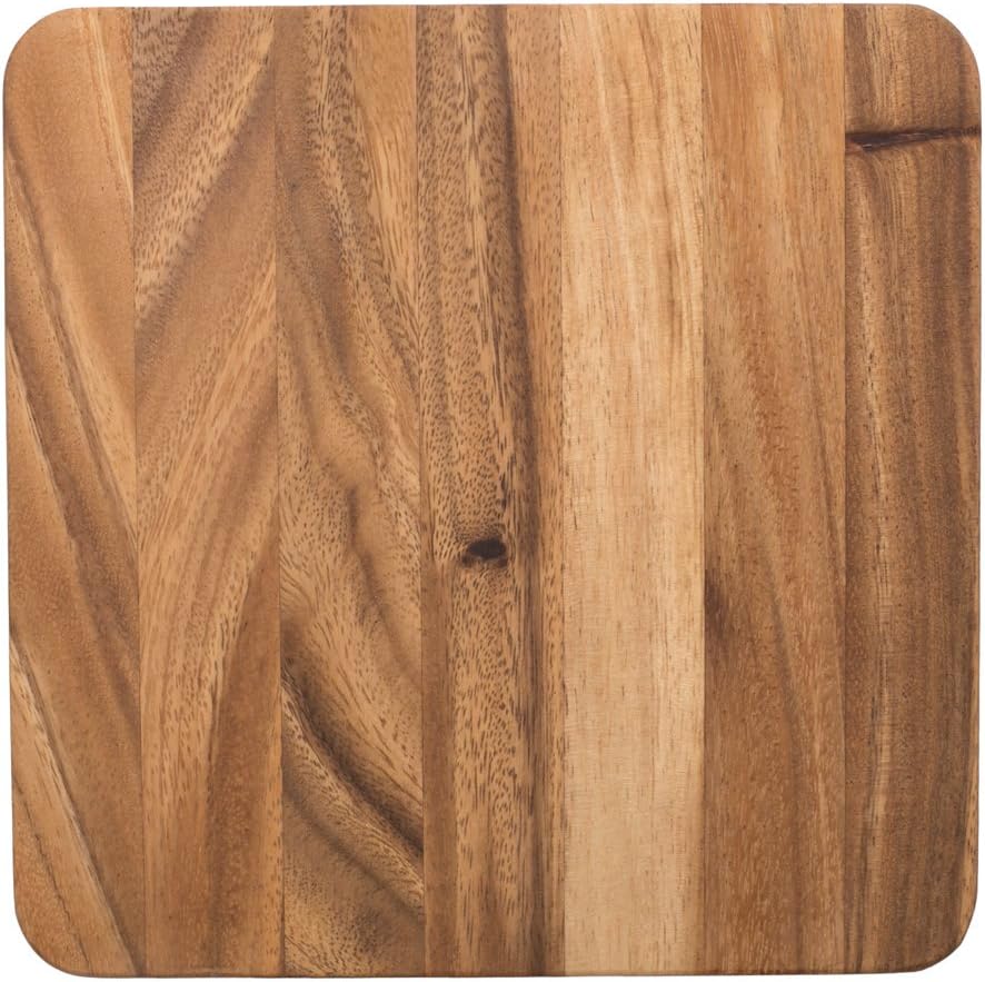 Ironwood Square Acacia Wood Cutting and Serving Board