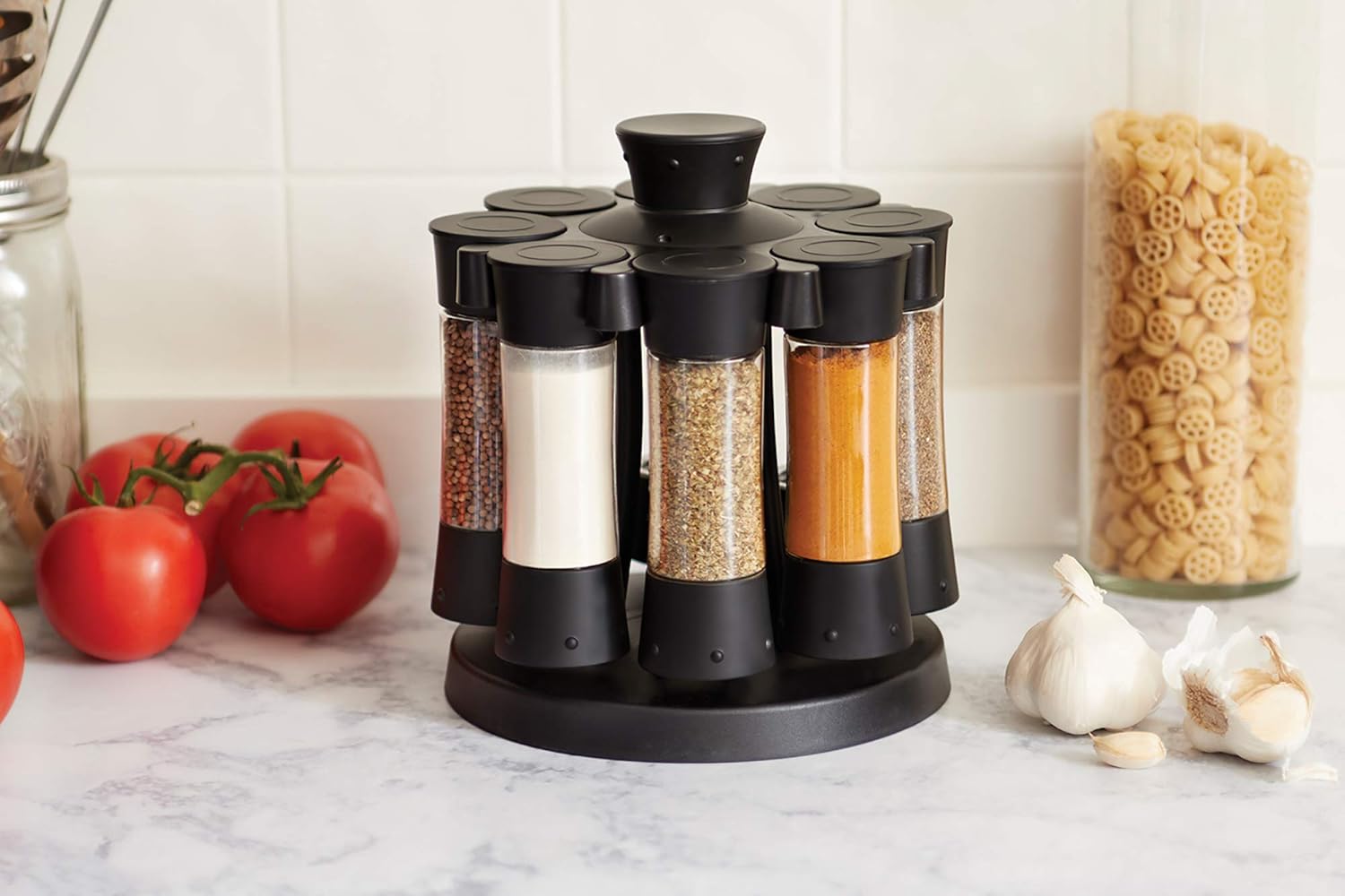 KitchenArt Elite AutoMeasure SpicePro Black Spice Carousel