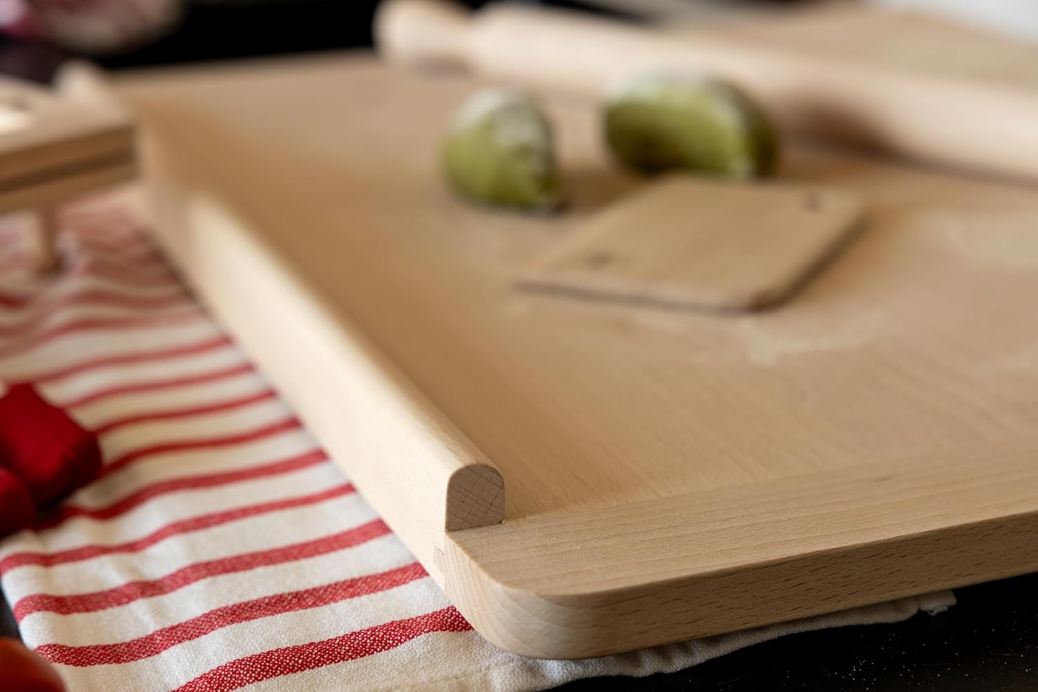Marcato Premium Classic Wooden Dough Scraper