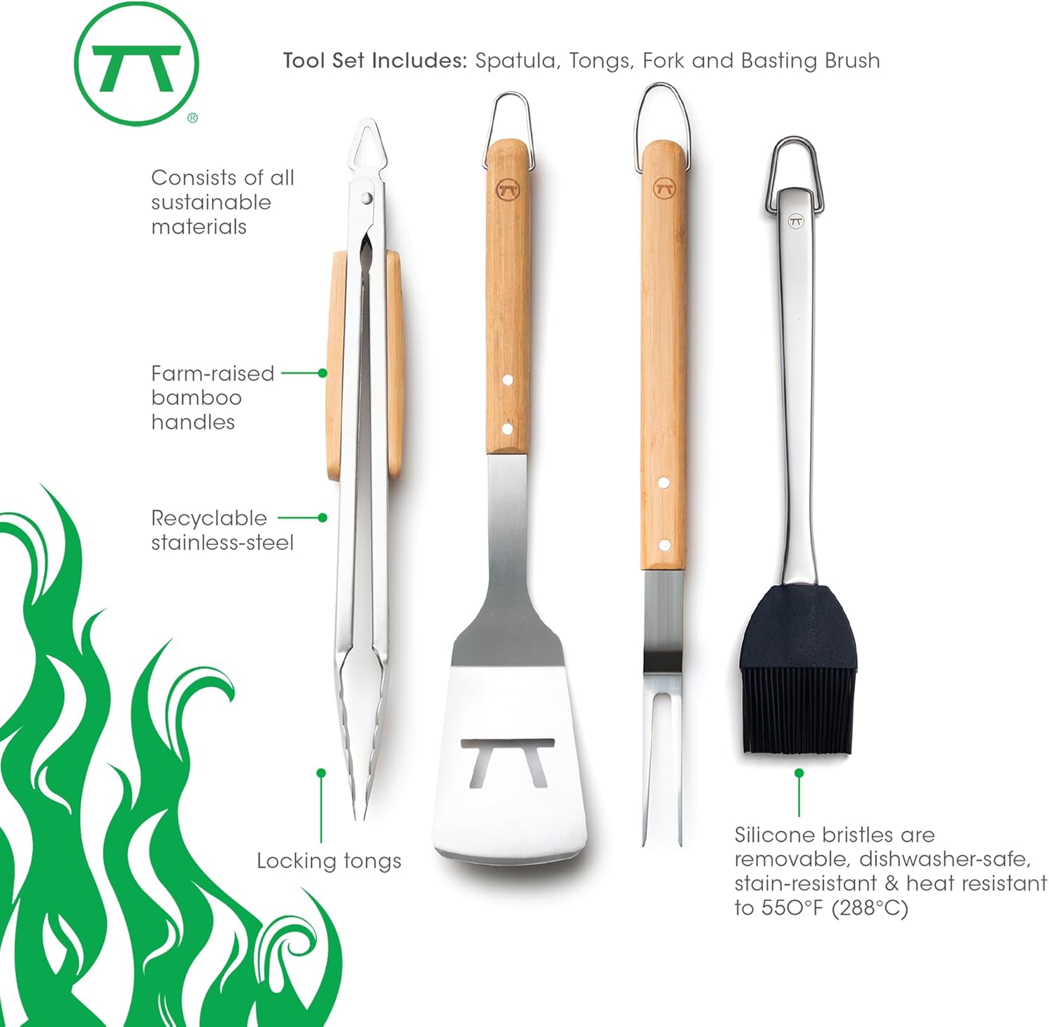 Outset Verde Grill Tool Set