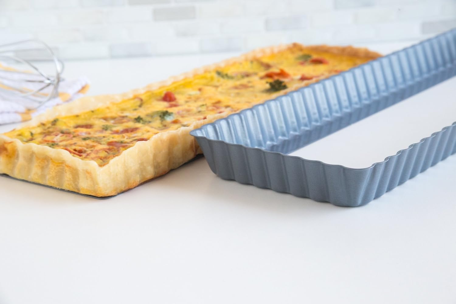 Fox Run 14" x 5" Loose Bottom Tart / Quiche Pan