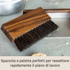 Marcato Briciola Premium American Walnut Brush & Crumb Collector