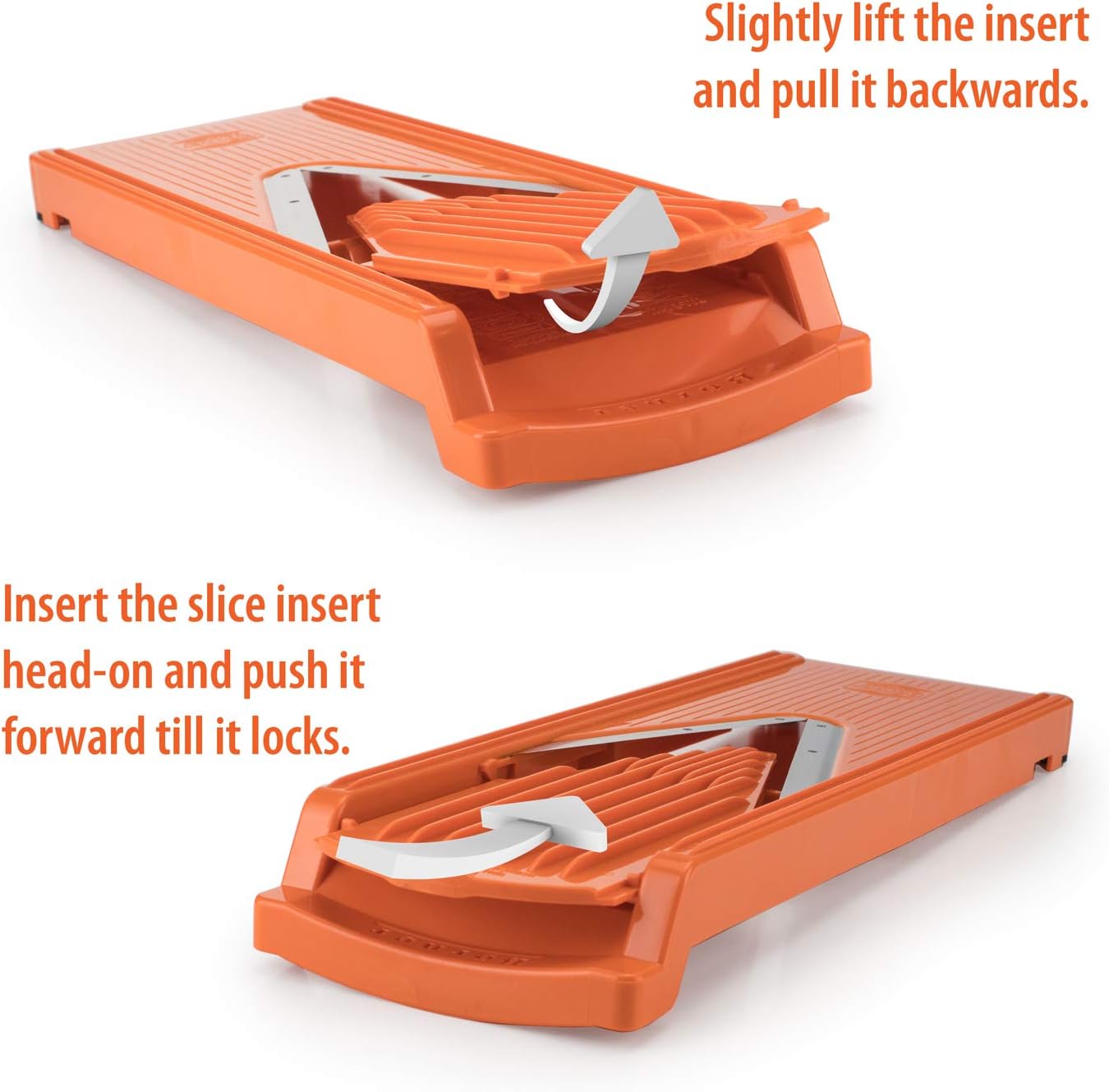 Swissmar Borner V-Slicer Plus Mandoline Slicer – Orange