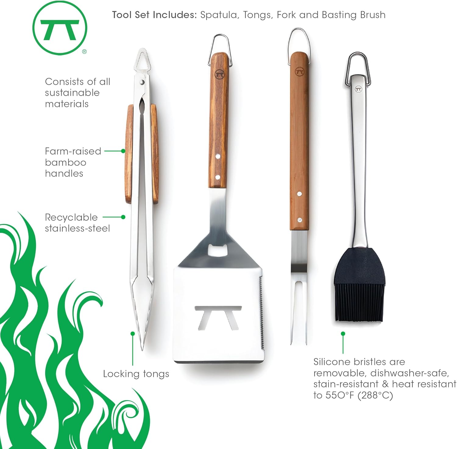 Outset Grande Verde BBQ Tool Set