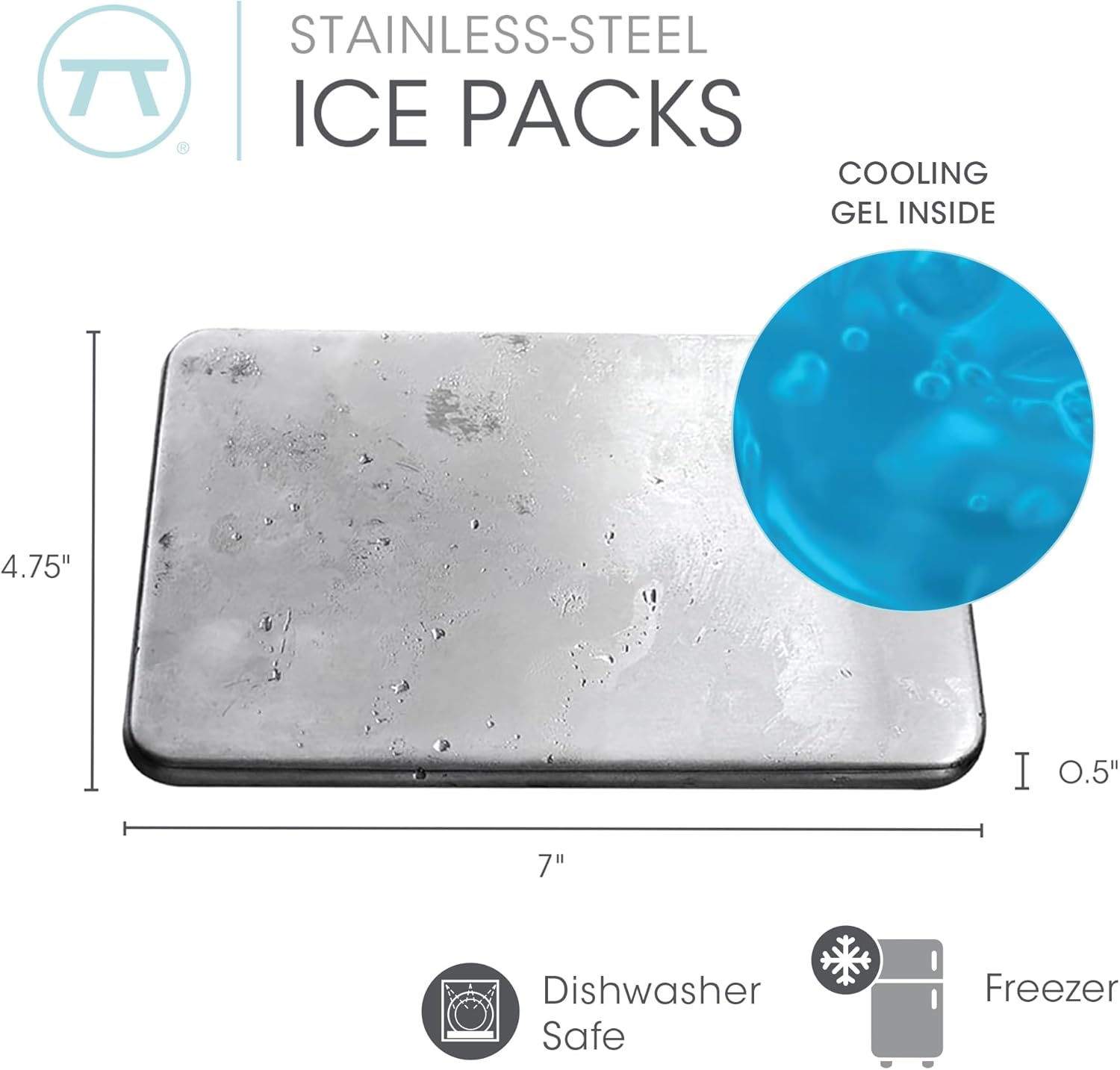 Outset Ice Chillers – Stainless Steel Set of 2