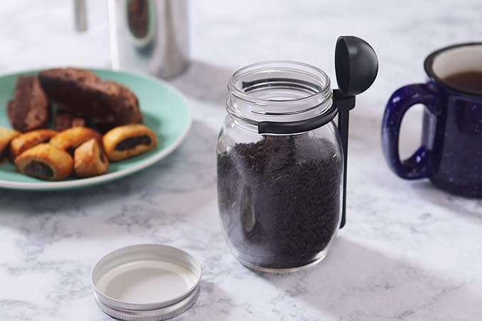 Jarware Coffee Spoon Clip - Black