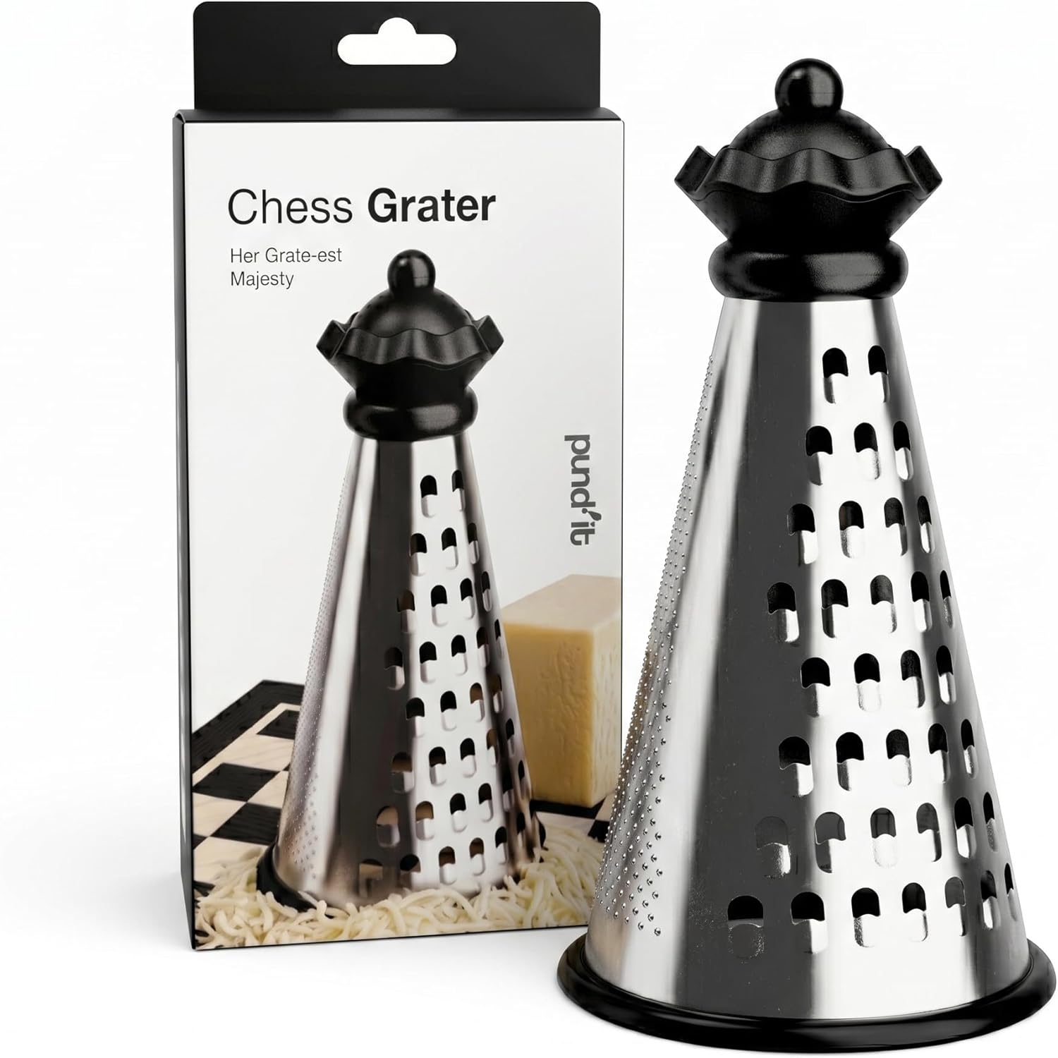 Pundit Chess Grater Queen Cheese Grater