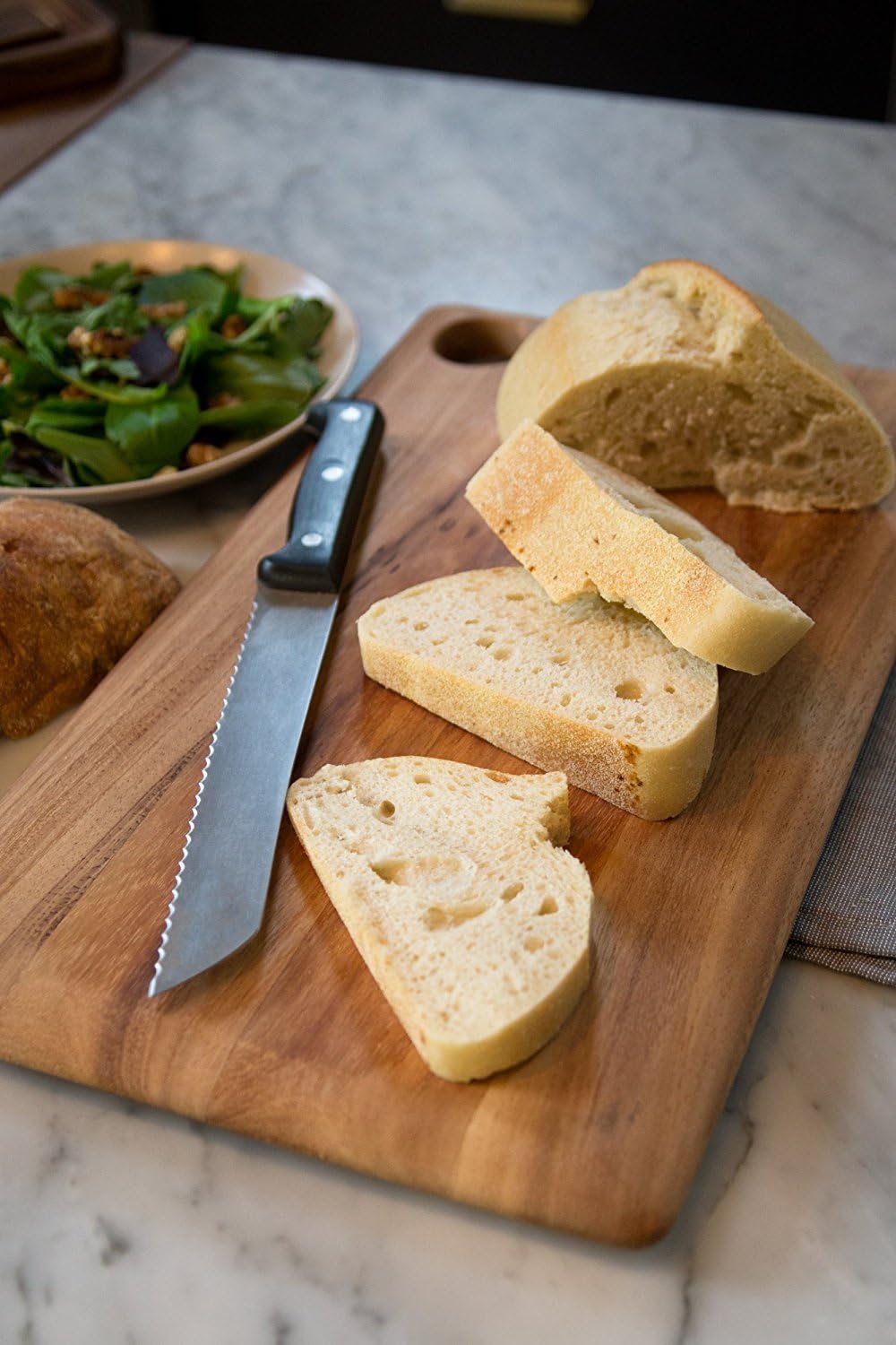 Ironwood Copenhagen Acacia Wood Rectangle Cutting Board