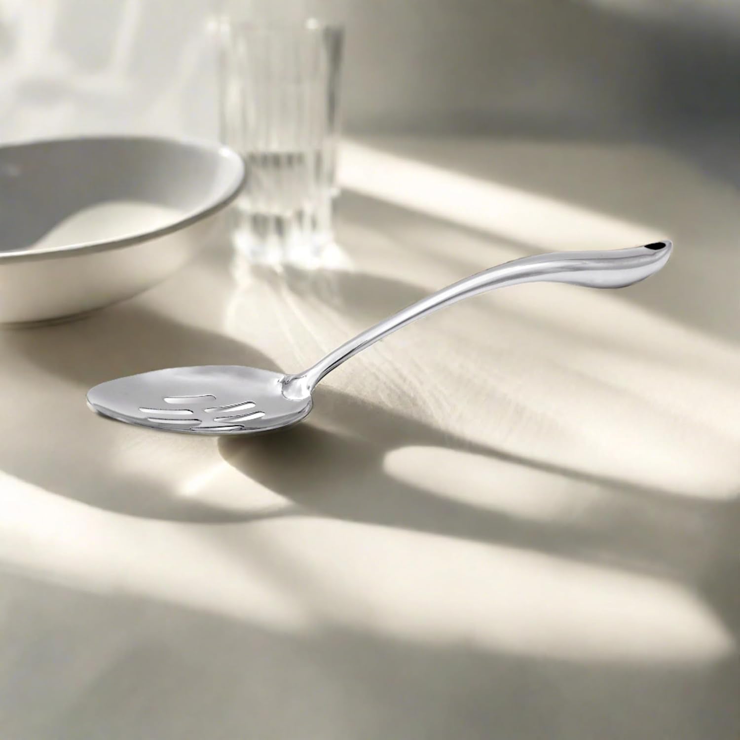 Cuisinox Stainless Steel Slotted Spoon – 37cm by Kitchen Niche