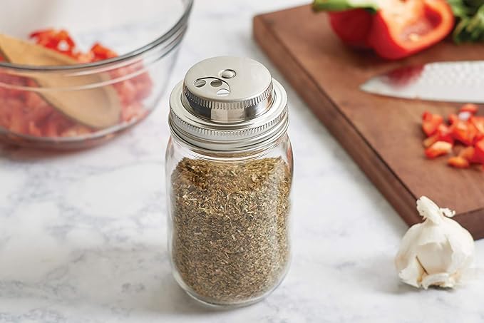 Jarware Stainless Steel Spice Lid