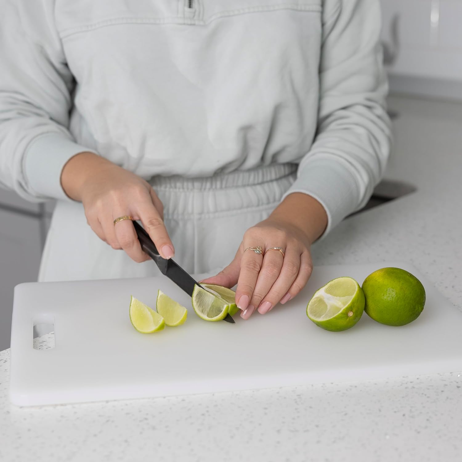 Fox Run Polyethylene Cutting Board 17"