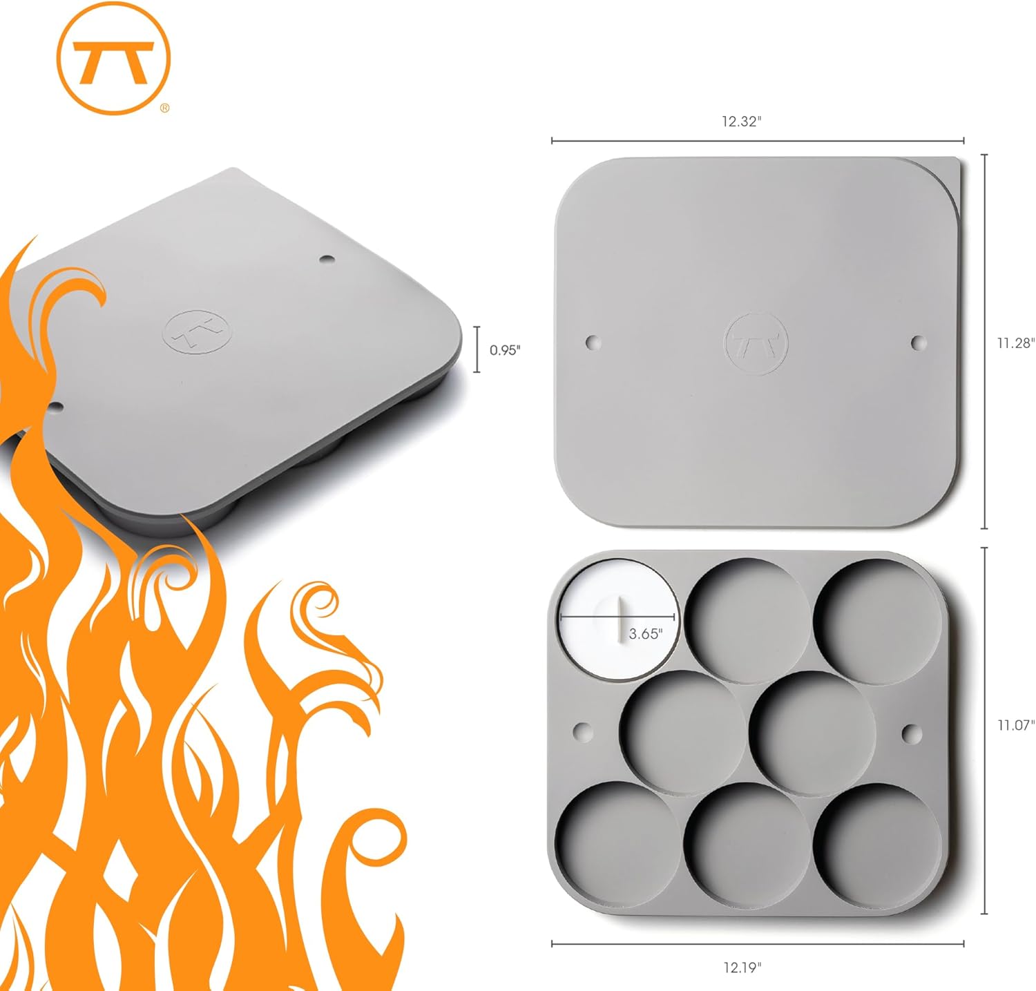 Outset Burger Patty Maker & Freezer Storage